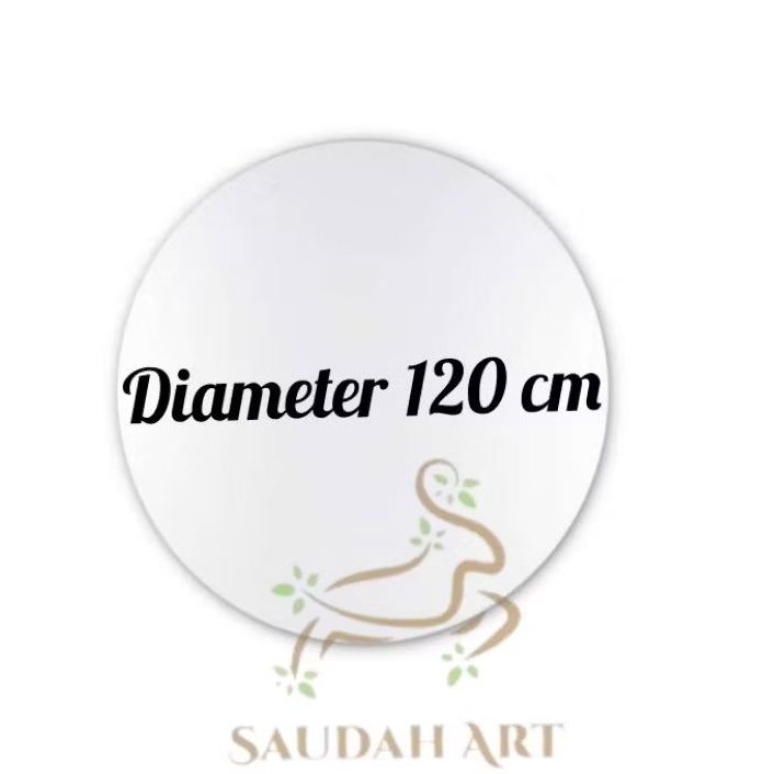 

Canvas/Kanvas Lukis Lingkaran Diameter 120cm