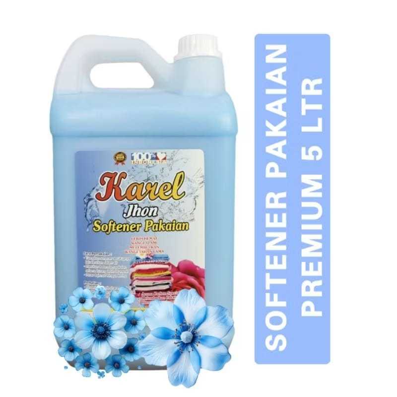 PROMO .. PELEMBUT PEWANGI PAKAIAN /SOFTENER PEWANGI PELEMBUT VERSI DOWNY BIRU 5 LITER SUPER MURAH