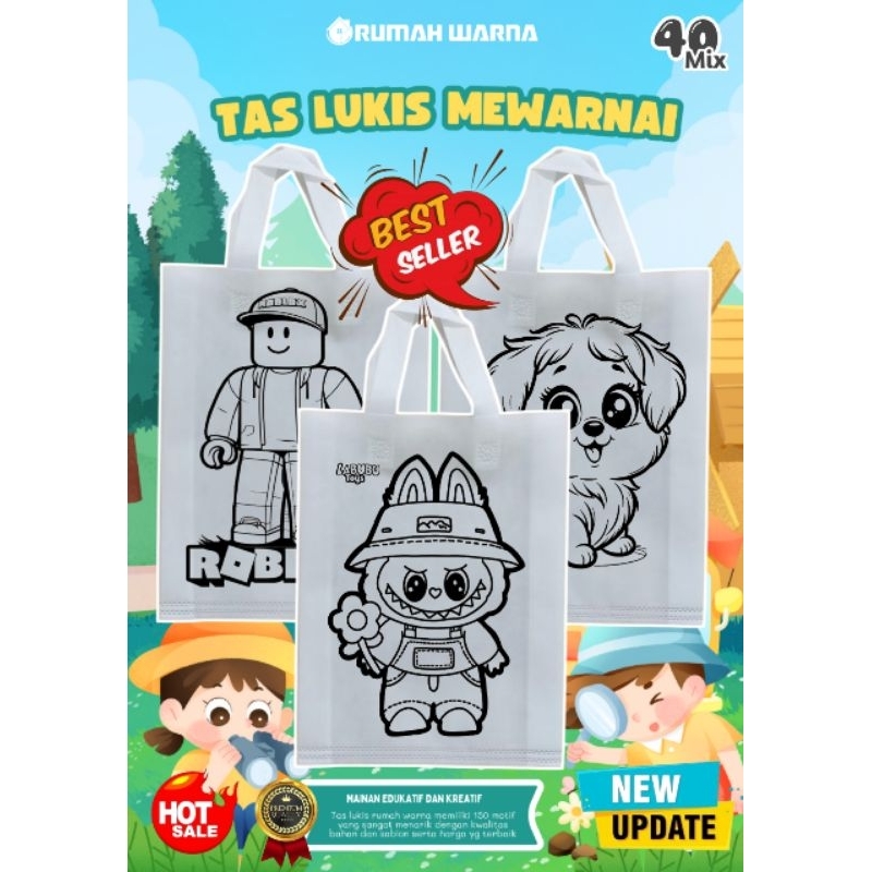 

tas lukis 40pc