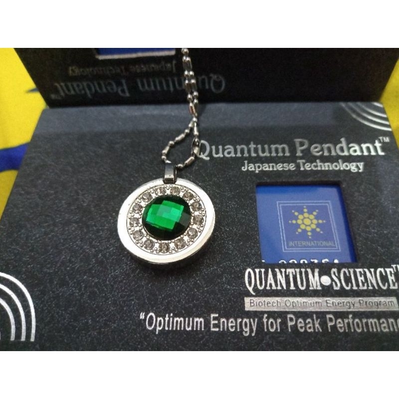 KALUNG QUANTUM PENDANT BIO ENERGI MODEL BULAT TERAPI KESEHATAN - PENDANT
