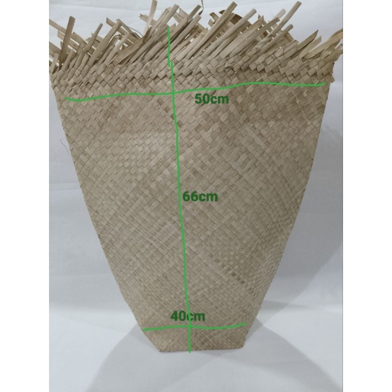 

Tandok pandan/bahul bahul beras 8kg adat Batak toba