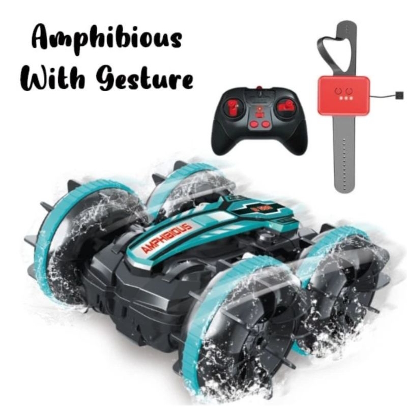 MAINAN ANAK LAKI LAKI RC MOBIL MOBILAN RC STUNT BUGGY AMPHIBI ROCK CRAWLER ANTI AIR OFFROAD REMOT RE