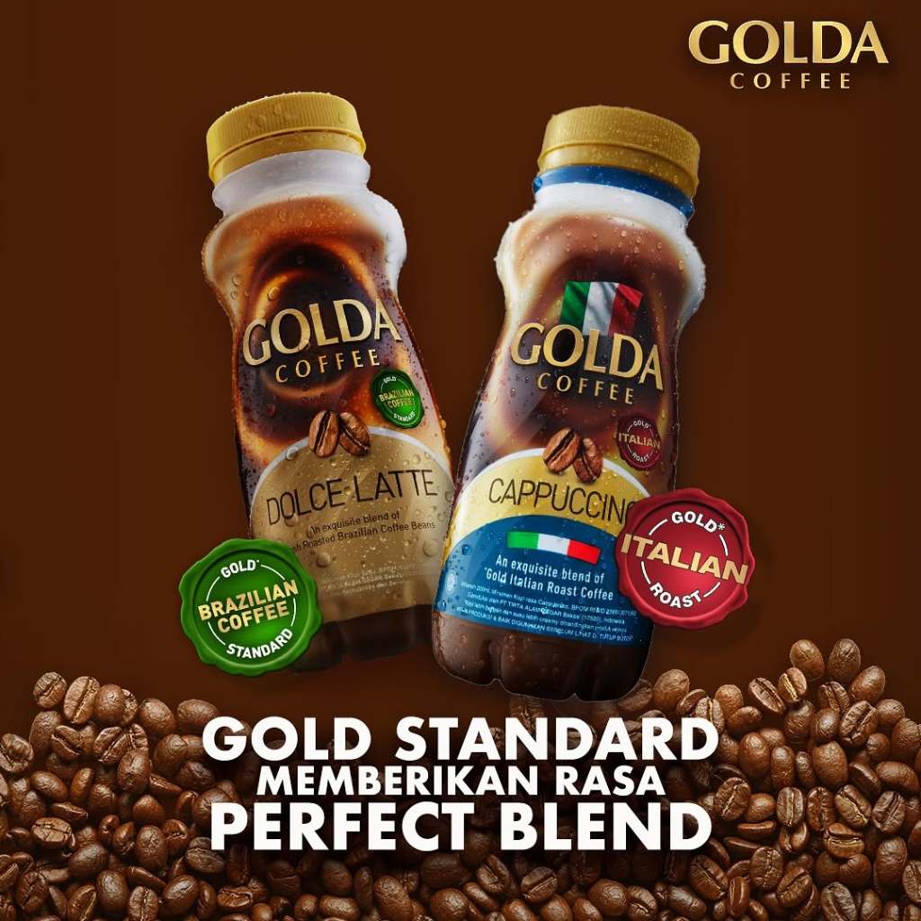 

Golda Coffee 200ml / Minuman Kopi Botol