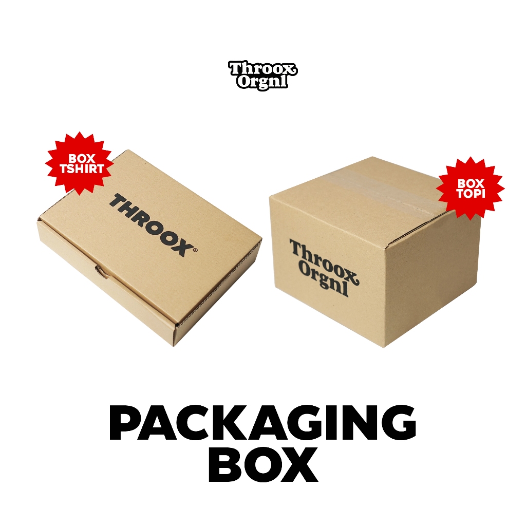 

Throox Original Kardus Coklat || Packaging Box