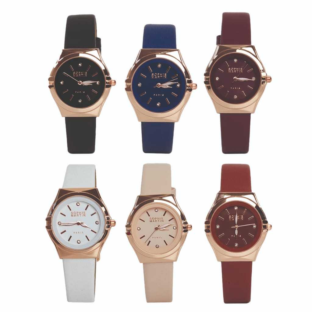 JAM TANGAN WANITA  IMPORT SOPHIE PARIS JAM CLOE VIRAL PROMO