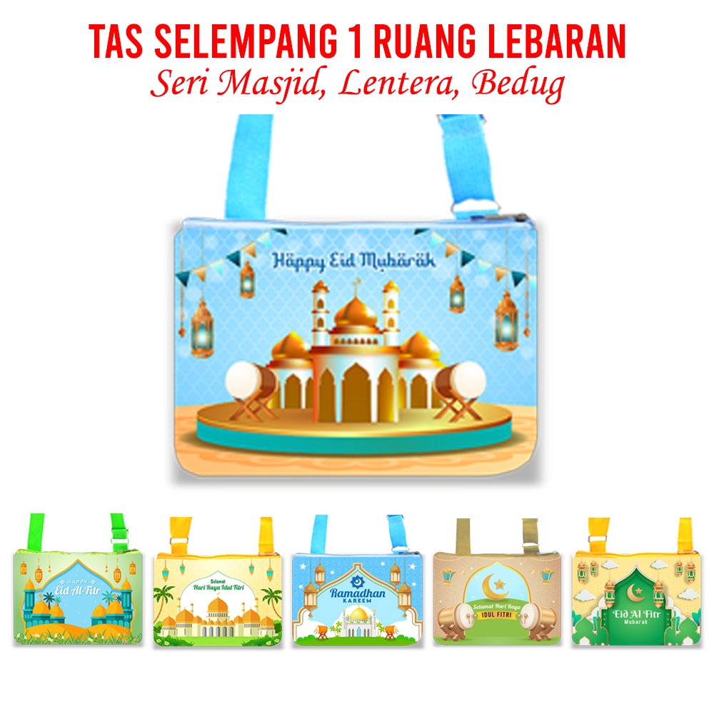 

Tas Selempang Fitrah Anak Tema Lebaran Sling Bag Lebaran