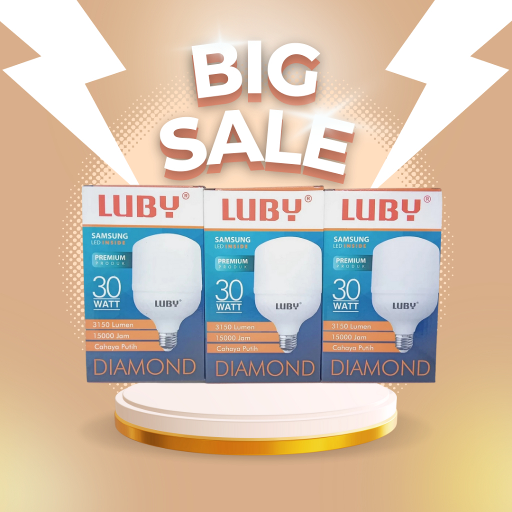 Luby Led bulb diamond 30 watt