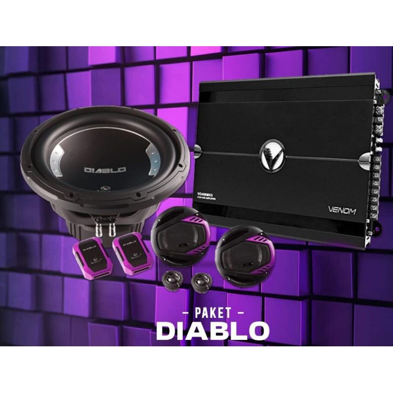 Paket audio venom diablo promo
