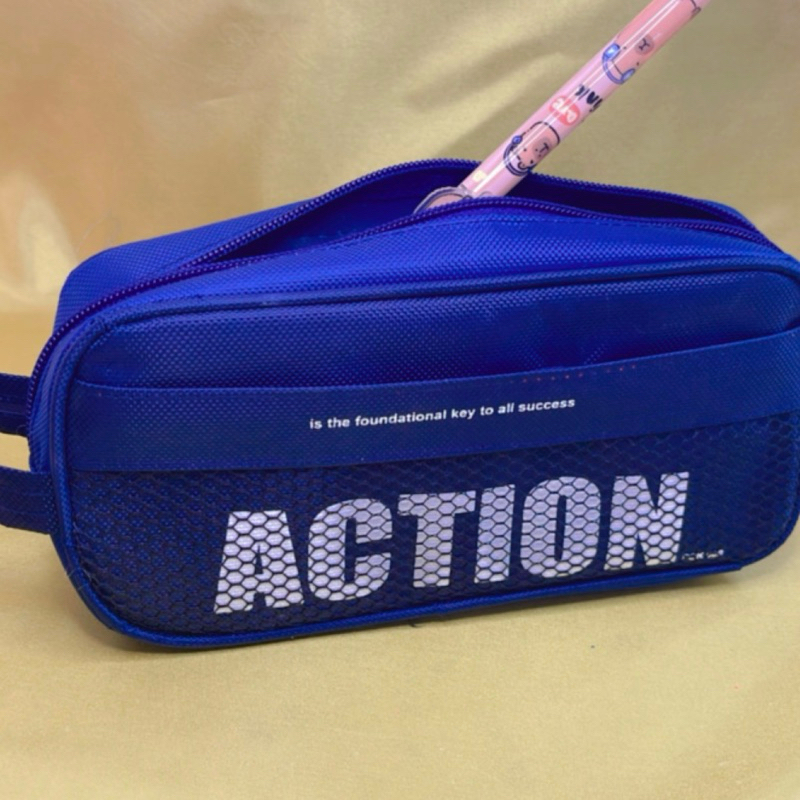

Kotak Pensil Pencil Case Action Alat Tulis Sekolah