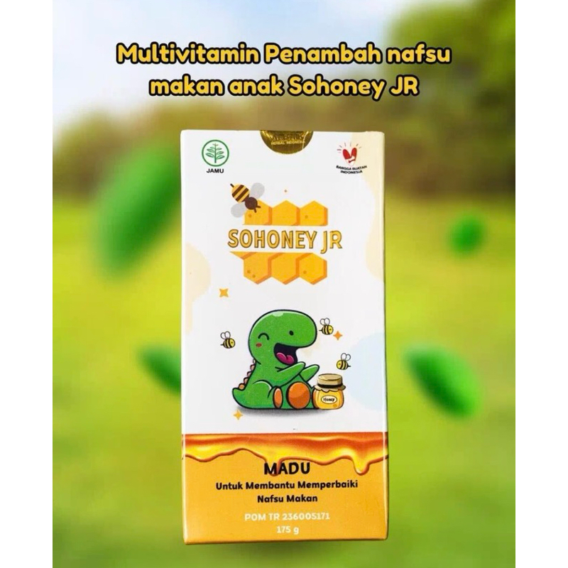 

Madu Sohoney Jr Multivitamin Penambah Nafsu Makan Anak