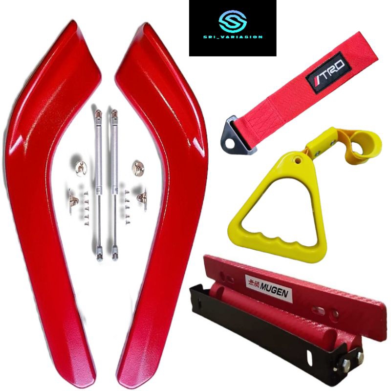 Winglet Bumper Depan Mobil, winglet pick up, winglet truck, winglet bus, winglet mobil Universal