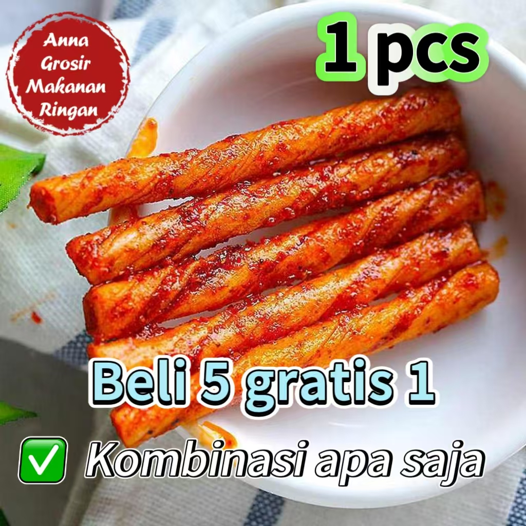 

【HALAL】 Makanan Ringan Pedas Impor Aneka Rasa Beli 5 gratis 1