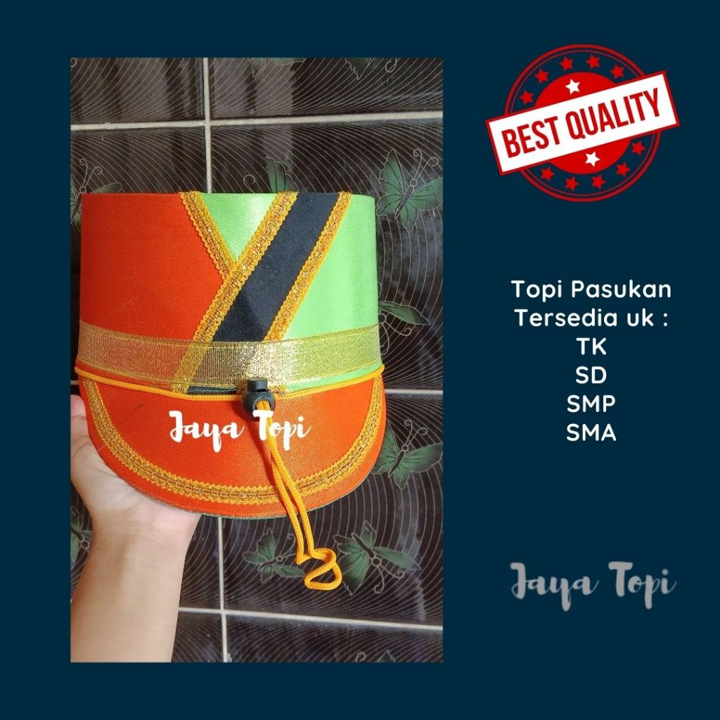 Topi Drumband Pasukan / Marching Band - Jaya Topi