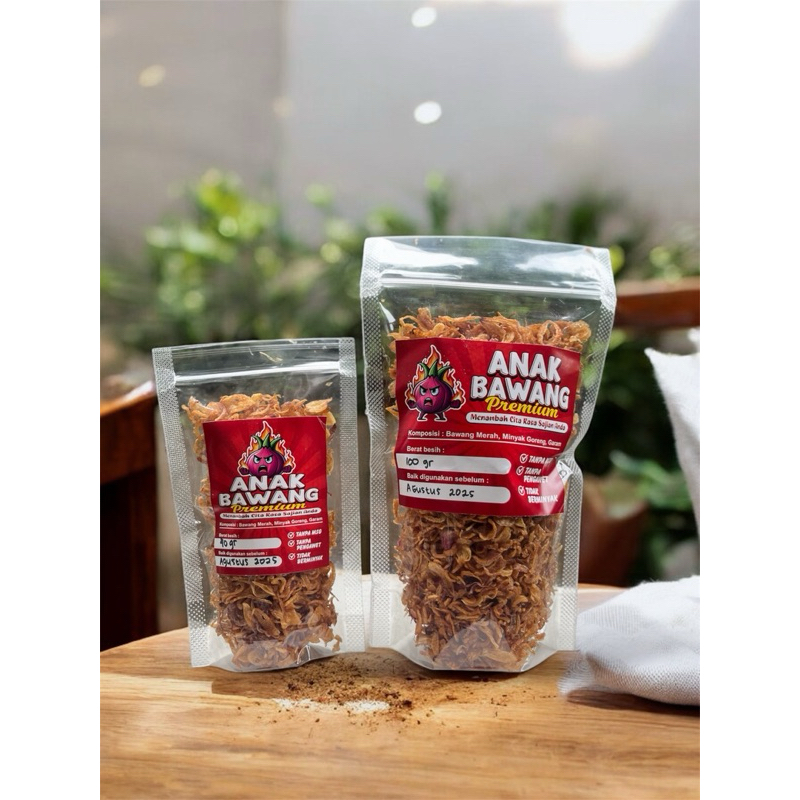 

Bawang Goreng Original Tanpa Tepung || std.pouch