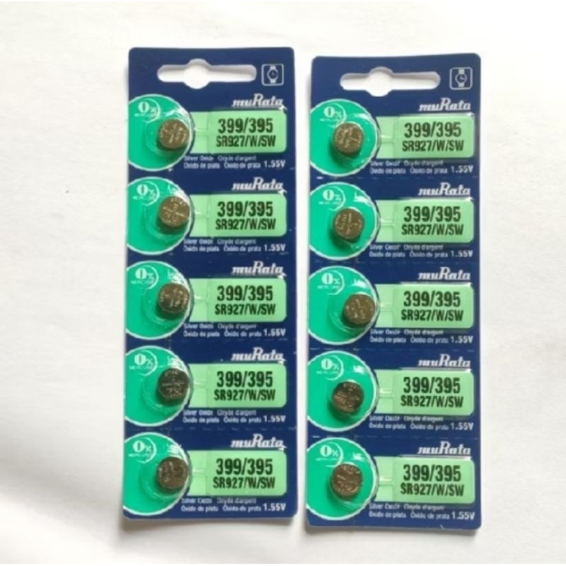 Baterai 927 Baterai Sr927Sw/399/395 Murata Original Silver Oxide