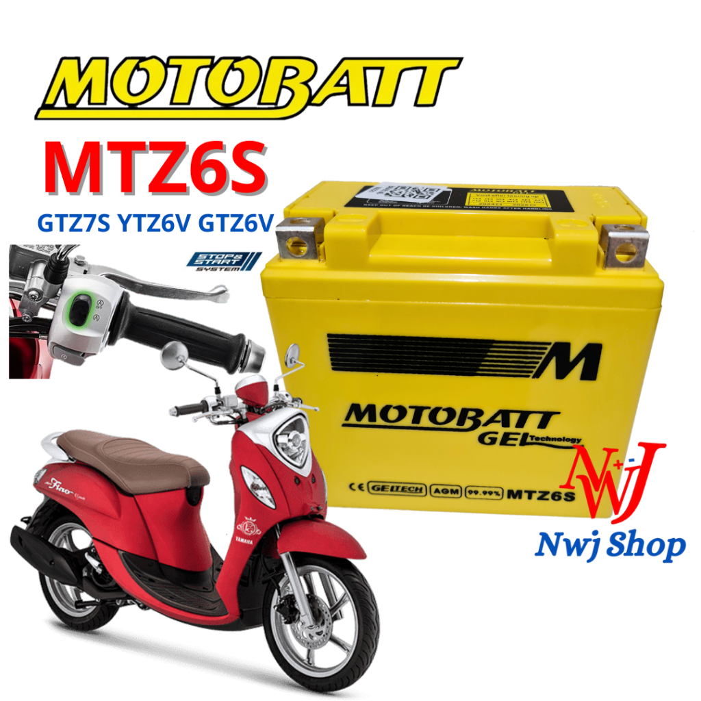 AKI KERING MOTOBATT FINO GRANDE M3 AKS SSS MIO SOUL AKS MTZ6S GTZ7S YTZ6V GTZ6V MF