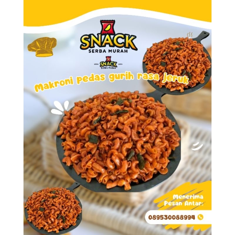 

MAKRONI PEDAS GURIH RASA DAUN JERUK