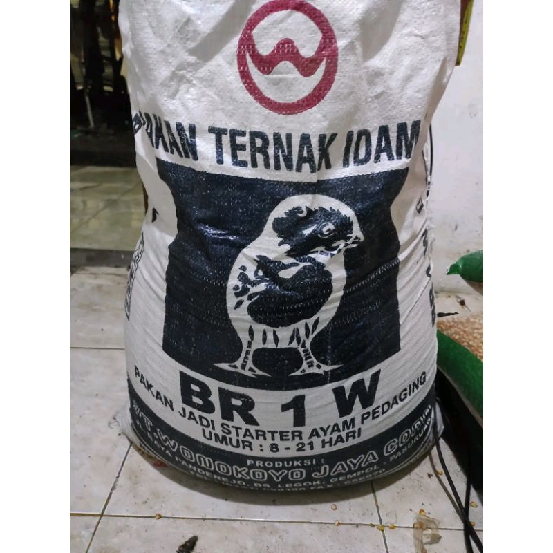 Br 1 w starter ayam pedaging Pur pakan ayam sekilo