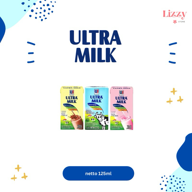 

Ultra Milk | Ultra Mimi Susu UHT Kemasan 125ml