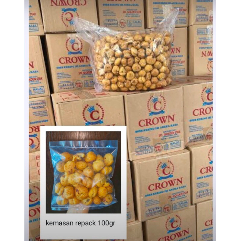 

Soes Coklat CROWN Renyah 100gr