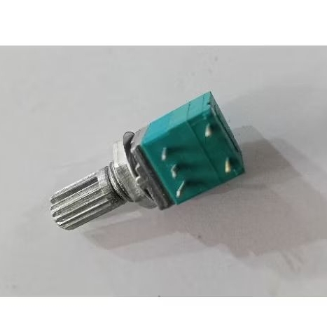 Potensio switch volume saklar on off 5 pin/kaki