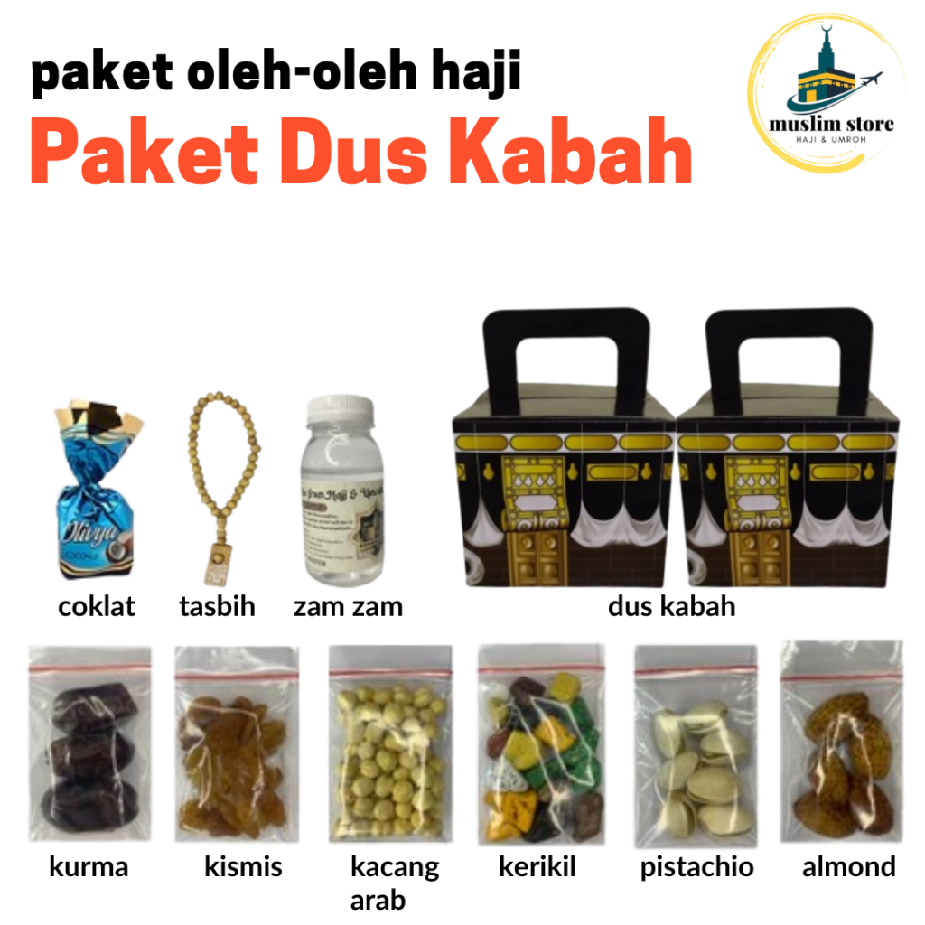 

PAKET OLEH OLEH HAJI DAN UMROH/ paket dus kabah
