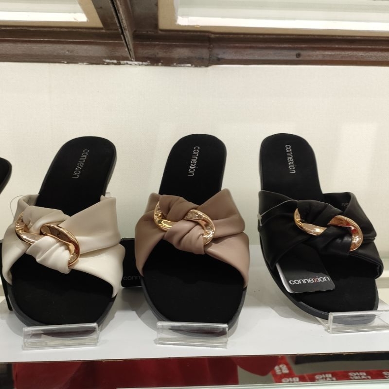 connexion sandal teplek wanita promo