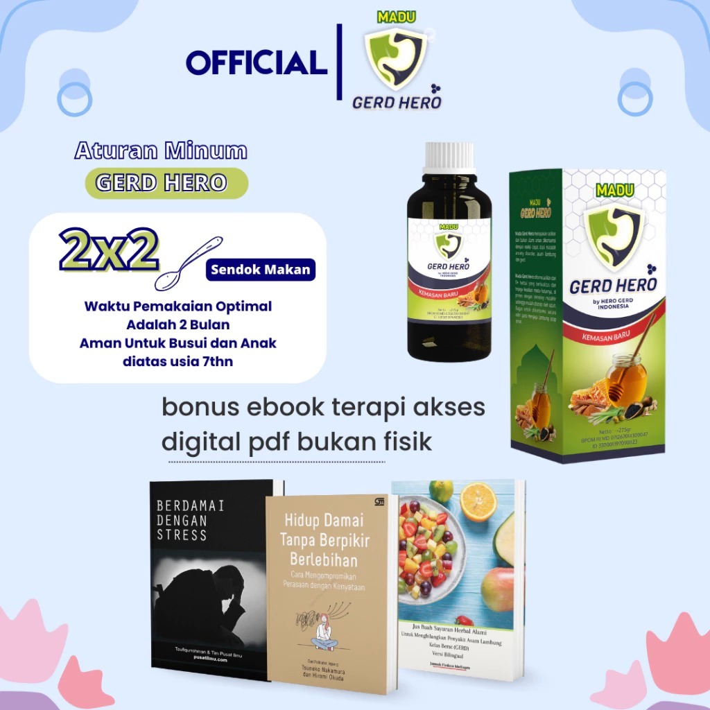 

Madu Gerd Hero Untuk Anxiety Disorder Gerd Asam Lambung