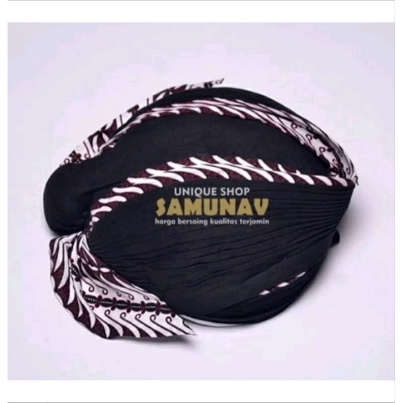 blangkon sliwir dan blangkon jebeh lipat dewasa