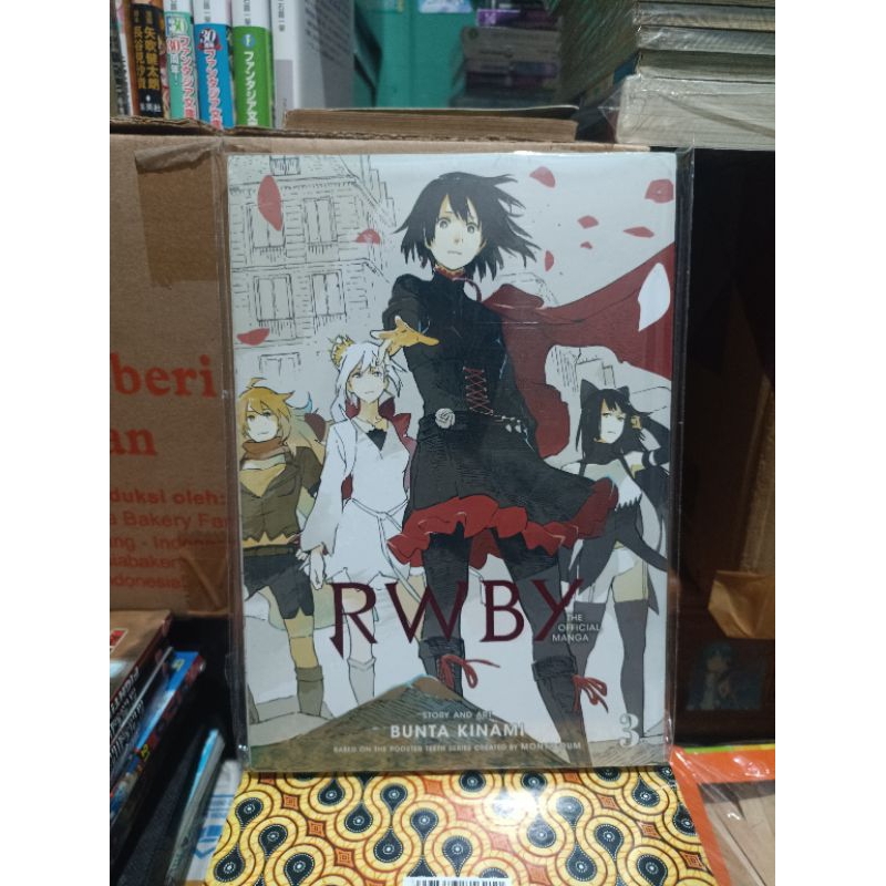 Komik manga impor rwby the official manga 3 segel / komik manga impor rwby the official manga vol 3 