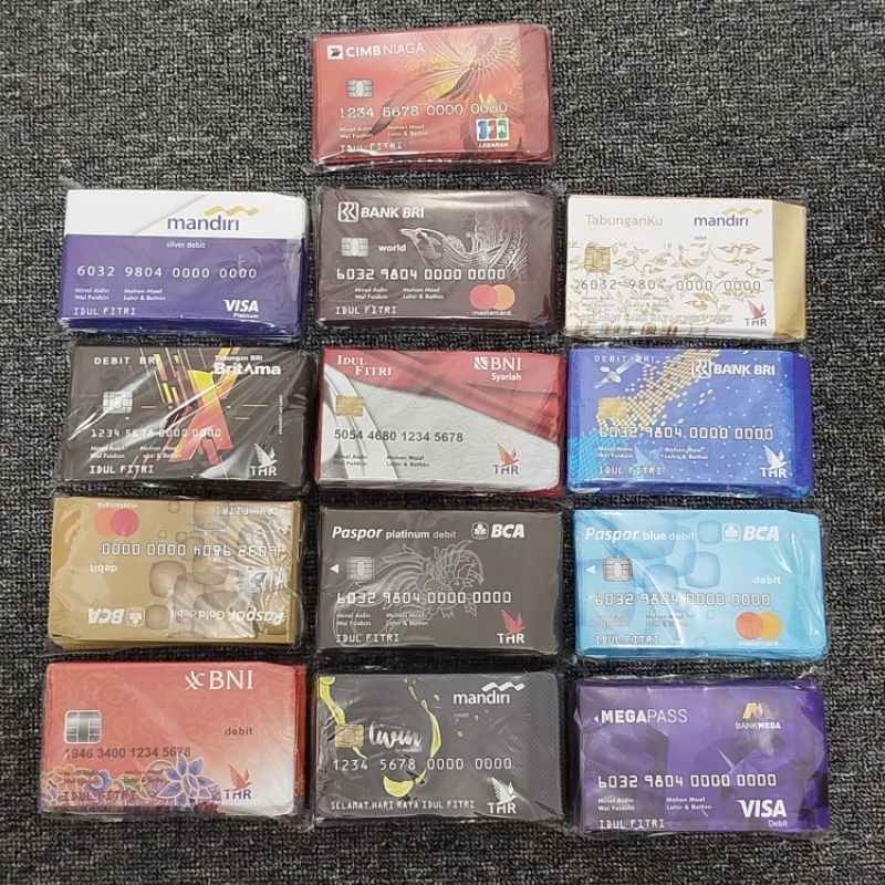 

[ 100 Lembar ] Amplop Angpau Lebaran Idul Fitri Karakter Atm²AN