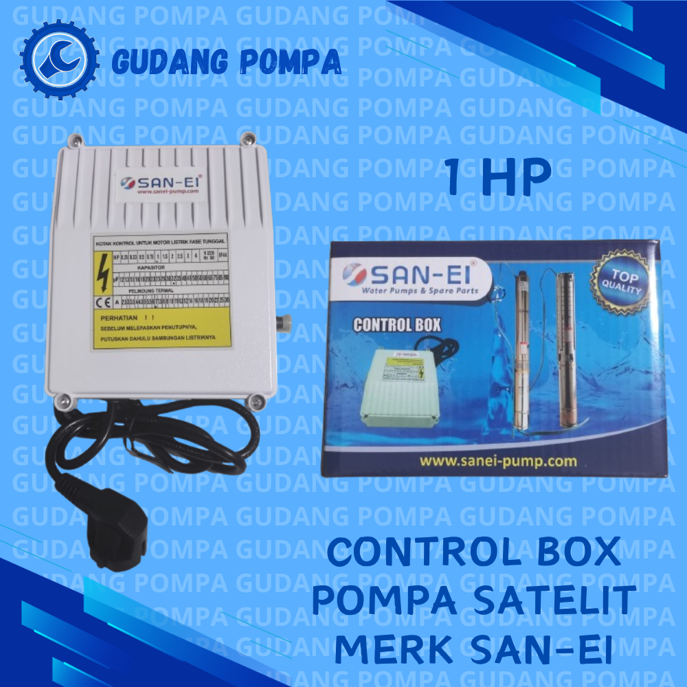 Control Box Pompa Satelit SAN-EI 1 HP 1 PK Original