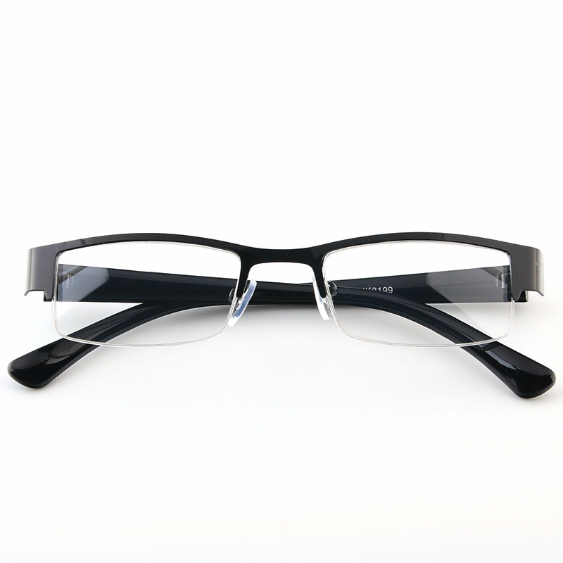 Kacamata Lensa Baca Pria Wanita Korea Terbaru +100 sd +300 Kacamata Frame Besi Ori 100%