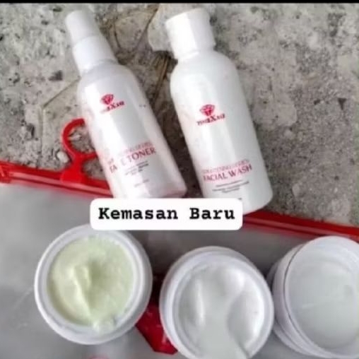 CREAM MAXIE GLOW, FLEK MAXIE & SUNSCREEN MAXIE