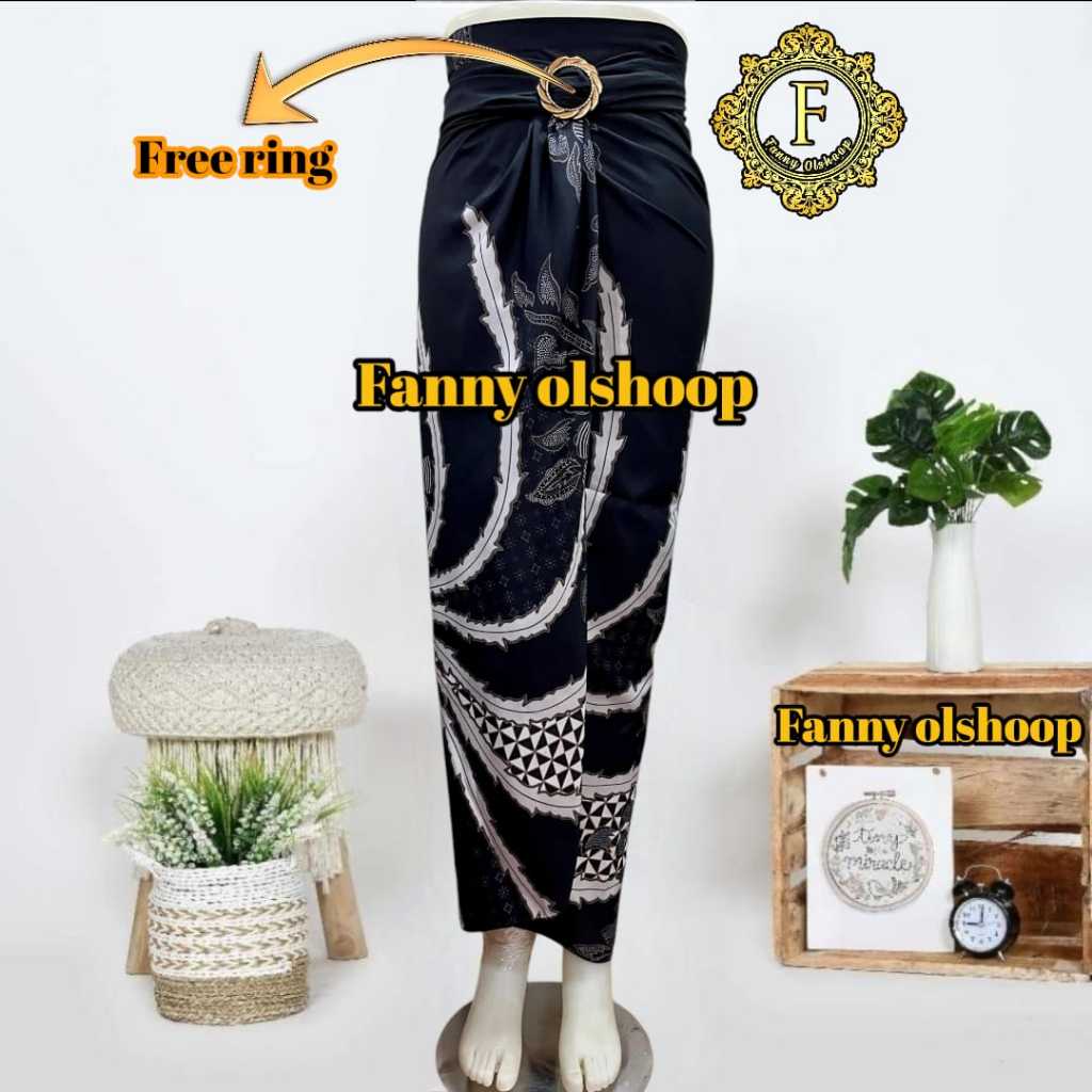 fanny olshoop Rok lilit batik motif modern kain batik terbaru rok kondangan kain lilit batik premium