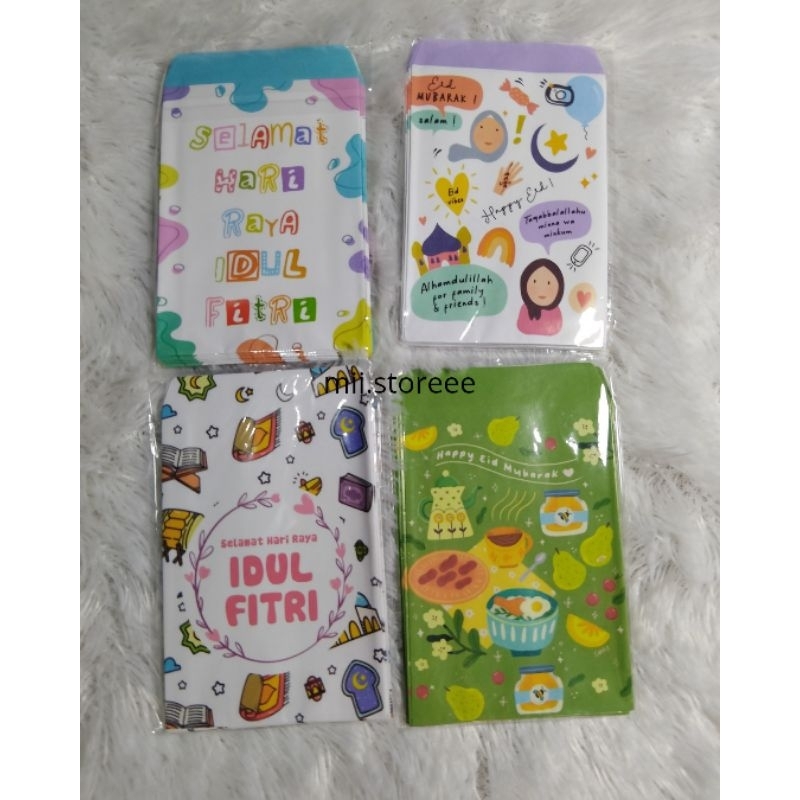 

Amplop Lebaran Idul Fitri - Amplop Motif isi 10