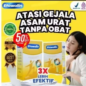 

ETAWALIN Susu Kambing Atasi Asam Urat, Nyeri Sendi, Tulang Original