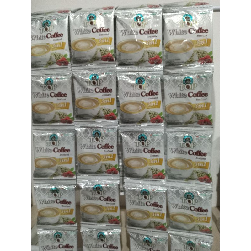 

Top White Coffe Renceng Isi 12 Sachet