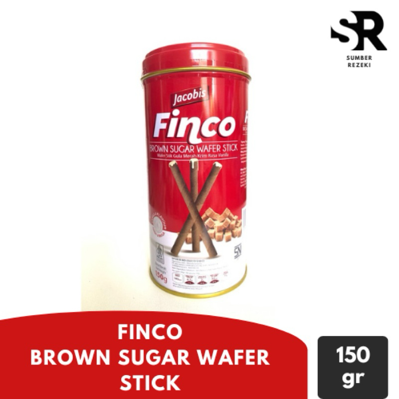 

Finco Brown Sugar Wafer Stick - Kemasan kaleng 150gr