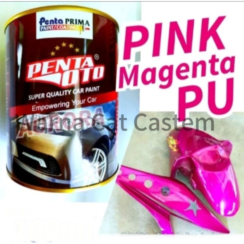 Cat Pink Magenta PU Penta Oto/Cat Pink Metalik Magenta