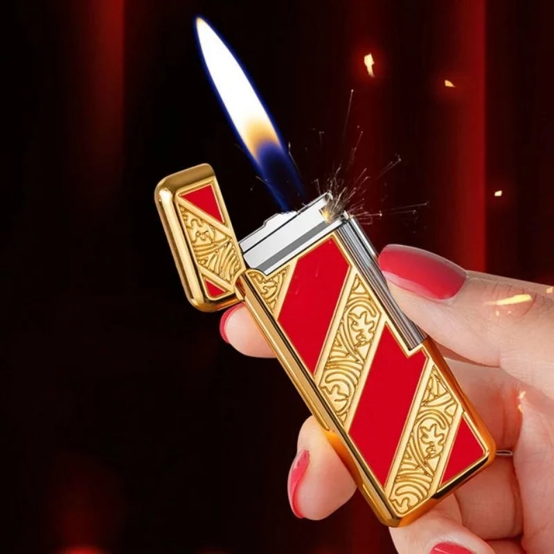 Korek api kecil & simple tipis motif isi ulang gas