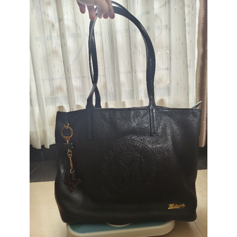 Preloved MetroCity Tote 2in1 with Pouch