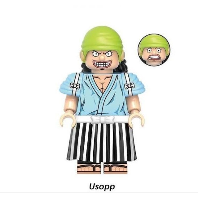 Bricks Minifigure One piece Usopp X2036
