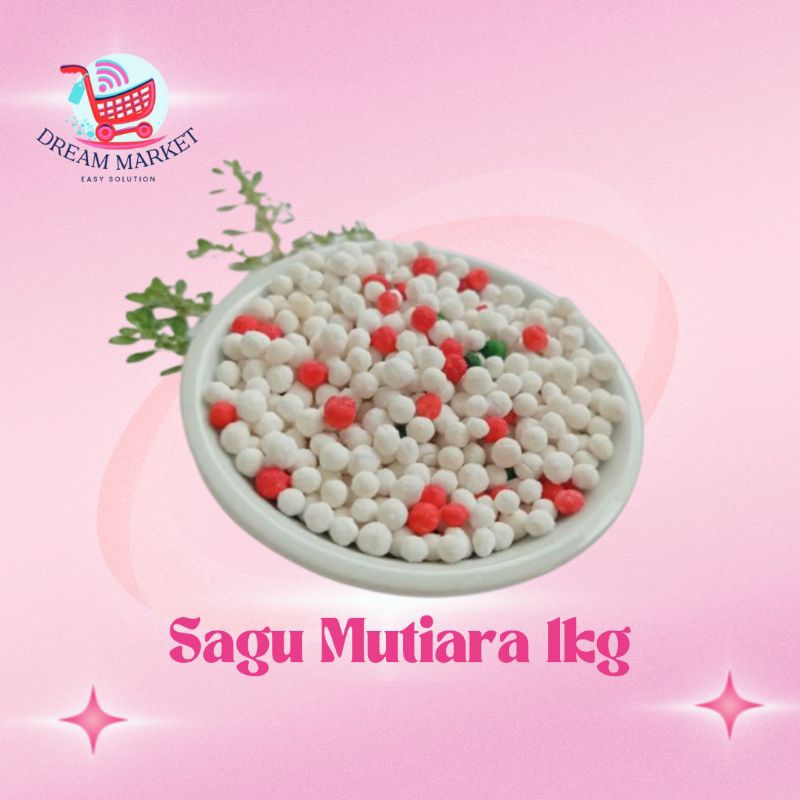 

Sagu Mutiara Warna Warni Cap Dua Angsa 250gr/500gr/1kg