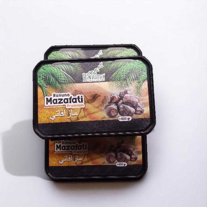 

Kurma bam anggur mazafati 600gr ranuna super premium quality