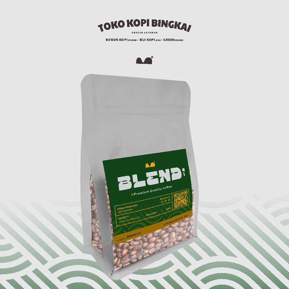 

BLEND ROBUSTA DAN ARABICA ROASTED BEANS MEDIUM DARK