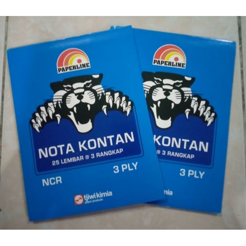 

Nota Kontan Besar PAPERLINE 3 ply (rangkap 3)