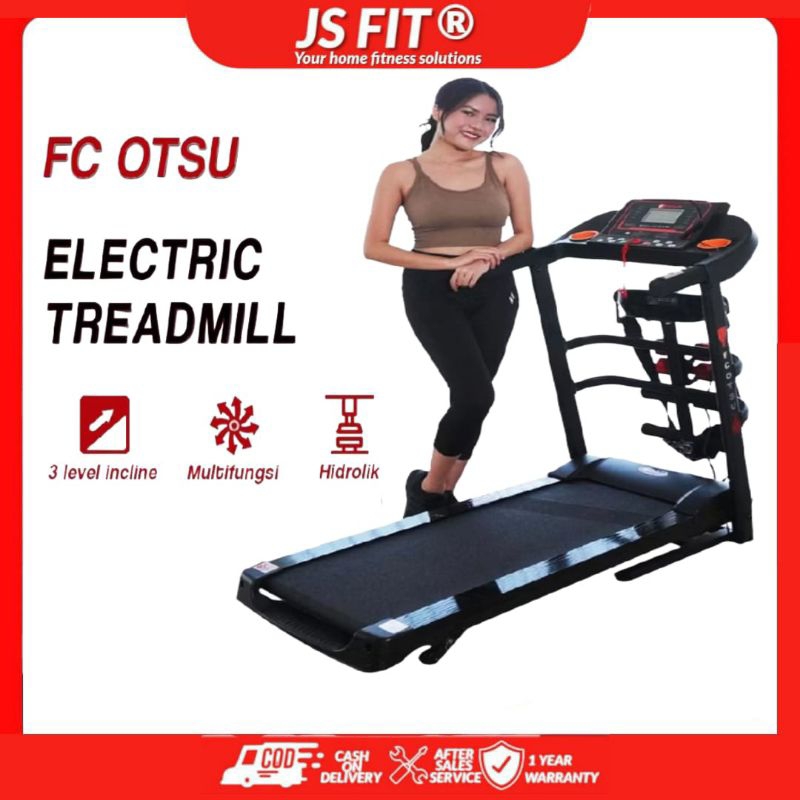 Alat Fitness Treadmil Elektrik Otsu 3 pungsi(Original) Alat Olahraga | Alat Fitness treadmil Listrik