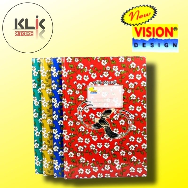

Buku Hardcover Vision / Paperline 100 Lembar Kwarto / A6