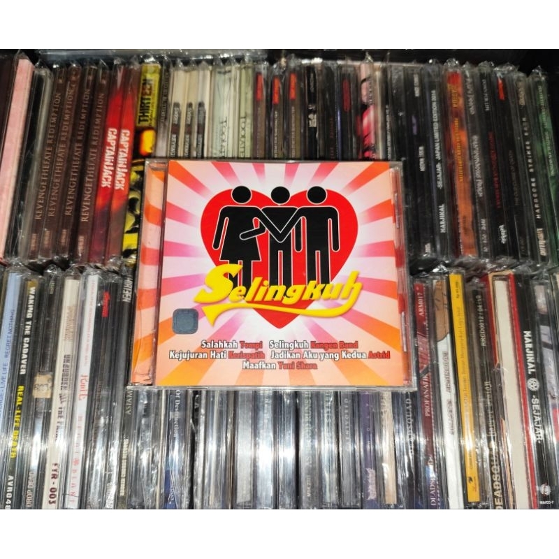 CD Kompilasi Selingkuh - Tompi, Astrid, Kangen Band, Yuni Shara, Kerispatih, Dewa 19, Potret, Chrisy